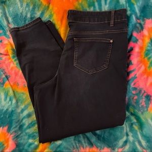 WOMENS FADED GLORY SKINNY JEANS SIZE 20 W